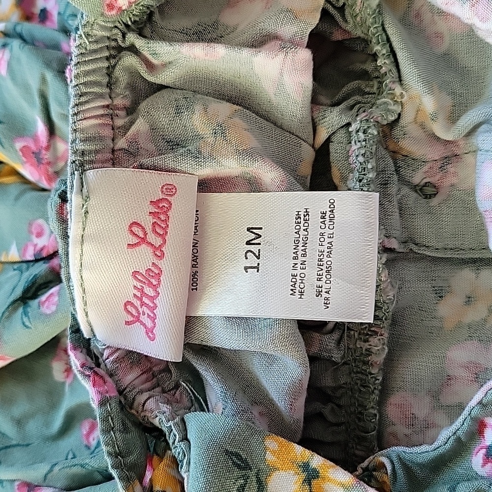 Little Lass Baby Girl's Floral Dress - Picture 4 of 7